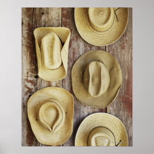 Cowboy-Petten Poster