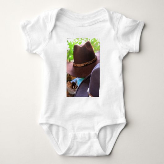 Cowboy-Petten Romper (Voorkant)