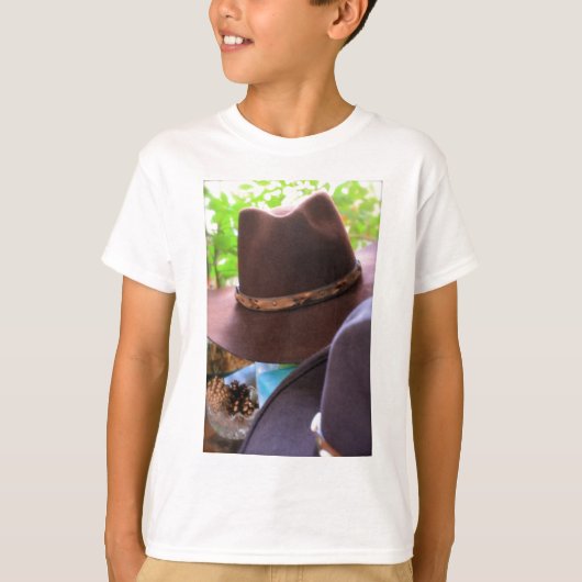 Cowboy-Petten T-shirt (Voorkant)