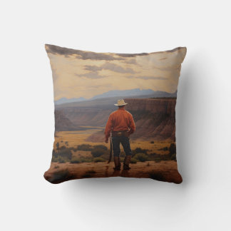 Cowboy Pillow Western Cushion Wild West Pillow Kussen