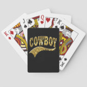 Cowboy Pokerkaarten (Achterkant)