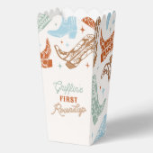 Cowboy Popcorn Favoriete Box Bedankdoosjes (Voorkant)