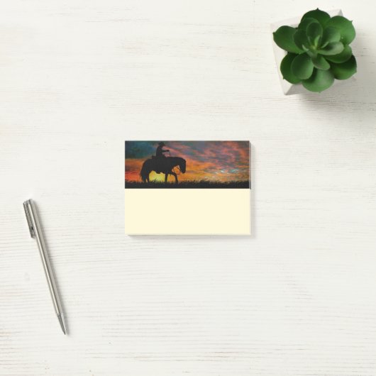 Cowboy Post-It Notes (Kantoor)