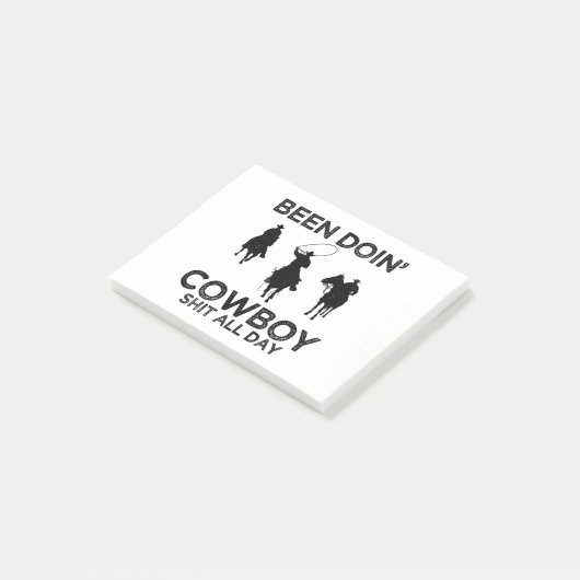 cowboy post-it® notes (Schuin)