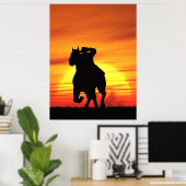 Cowboy Poster (Thuiskantoor)