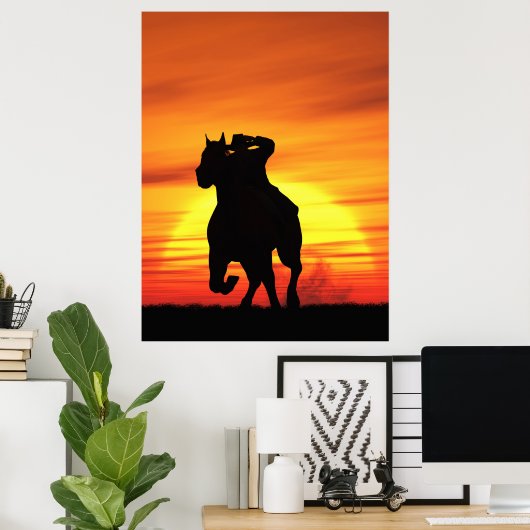 Cowboy Poster (Thuiskantoor)