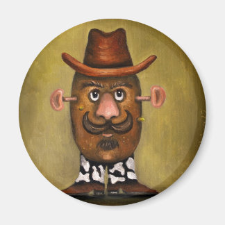 Cowboy Potato Magneet