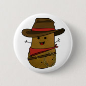 Cowboy Potato Ronde Button 5,7 Cm (Voorkant)