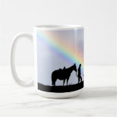 Cowboy Prayer Coffee Mok (Links)