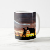 Cowboy Prayer Coffee Mok (Voorkant rechts)