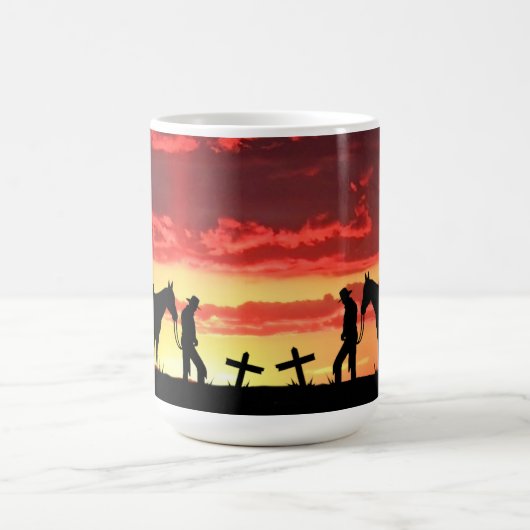 Cowboy Prayer Coffee Mok (Center)