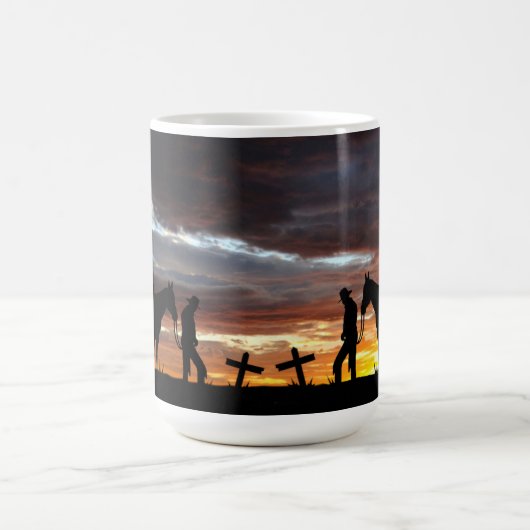Cowboy Prayer Coffee Mok (Center)