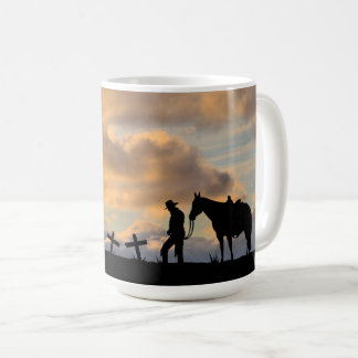 Cowboy Prayer Coffee Mok
