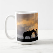 Cowboy Prayer Coffee Mok (Links)