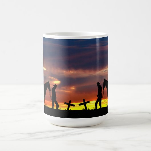 Cowboy Prayer Coffee Mok (Center)