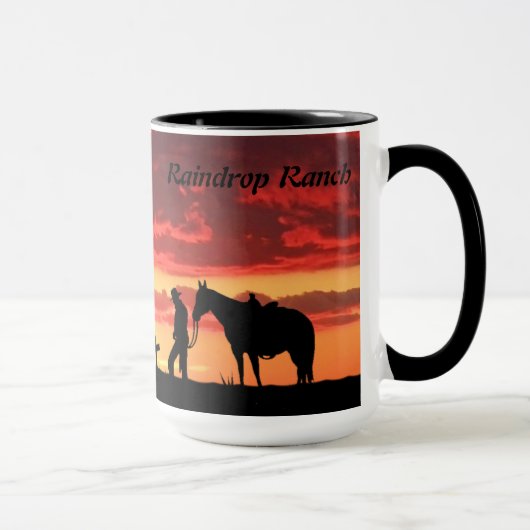 Cowboy Prayer Coffee Mug Mok (Rechts)