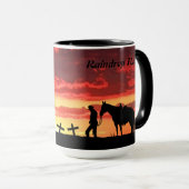 Cowboy Prayer Coffee Mug Mok (Voorkant rechts)