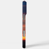 Cowboy Prayer Silhouette iPhone Case (Achterkant / Rechts)