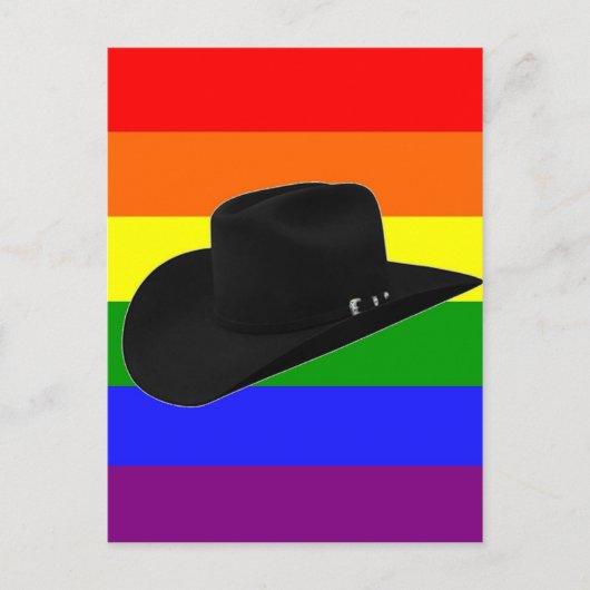 Cowboy Pride Briefkaart (Voorkant)
