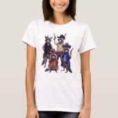 Cowboy Raccoon T-shirt (Voorkant)