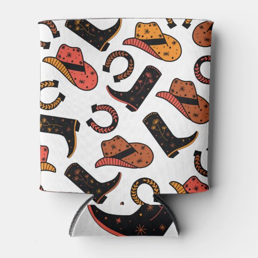 Cowboy Ranch: Wild West Naadloos. Blikjeskoeler (Voorkant)