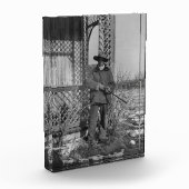 Cowboy Rancher of Canadees Outlaw van de Oude West Fotoblokken (Links)