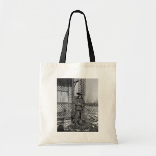Cowboy Rancher of Canadees Outlaw van de Oude West Tote Bag