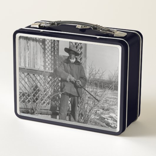 Cowboy Rancher of Canadese Outlaw van het Oude Wes (Achterkant)