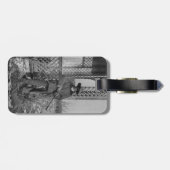 Cowboy Rancher of Canadese Outlaw van het Oude Wes Bagagelabel (Achterkant horizontaal)