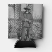 Cowboy Rancher of Canadese Outlaw van het Oude Wes Blikjeskoeler (Voorkant)