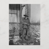 Cowboy Rancher of Canadese Outlaw van het Oude Wes Briefkaart (Voorkant)