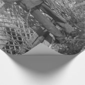 Cowboy Rancher of Canadese Outlaw van het Oude Wes Cadeaupapier (Hoek)