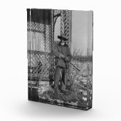 Cowboy Rancher of Canadese Outlaw van het Oude Wes Fotoblokken (Rechts)