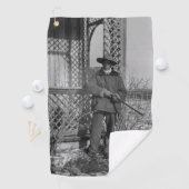 Cowboy Rancher of Canadese Outlaw van het Oude Wes Golfhanddoek (Insitu)