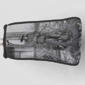 Cowboy Rancher of Canadese Outlaw van het Oude Wes Golfheadcover (Voorkant)