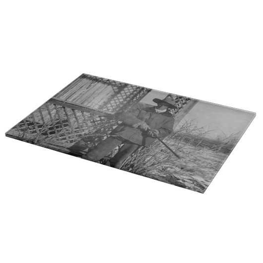 Cowboy Rancher of Canadese Outlaw van het Oude Wes Snijplank (Hoek)