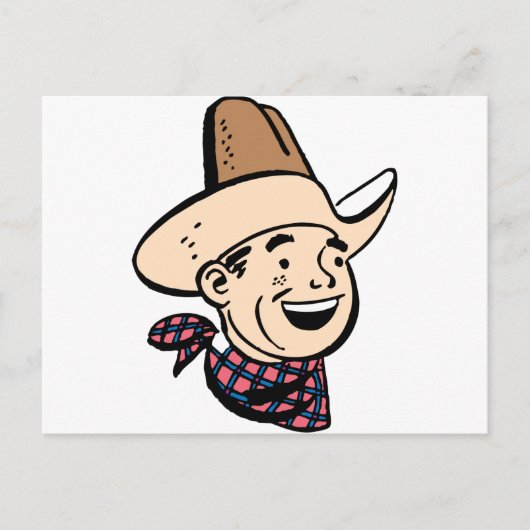 cowboy ranger briefkaart (Voorkant)