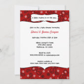Cowboy Red Paisley Baby shower Invite Kaart (Voorkant)