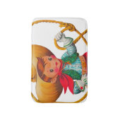 Cowboy Retro Boy Child Cute Western Badmat (Voorkant Verticaal)