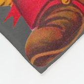 Cowboy Retro Boy Child Cute Western Fleece Deken (Hoek)