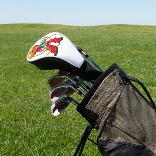 Cowboy Retro Boy Child Cute Western Golfheadcover (Insitu)