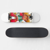 Cowboy Retro Boy Child Cute Western Persoonlijk Skateboard (Horizontaal)