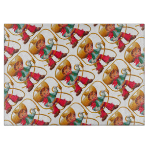 Cowboy Retro Boy Child Cute Western Snijplank