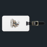 Cowboy Riding Easter Bunny Western Howdy Easter Fu Bagagelabel<br><div class="desc">Cowboy Riding Easter Bunny Western Howdy Easter Funny T-Shirt</div>