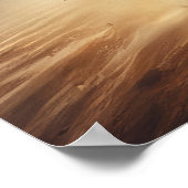 Cowboy rijdt op een bucking bull poster (Hoek)