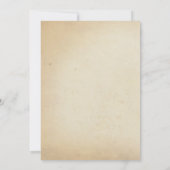 Cowboy Rodeo 1e verjaardag Hoe het Westen was One  Kaart (Achterkant)