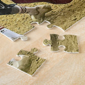 Cowboy Rodeo Clown Bull Distracting Westerne Sport Legpuzzel (Zijkant)