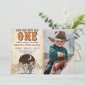 Cowboy Rodeo, eerste verjaardag hoe het Westen was Kaart (Staand voorkant)