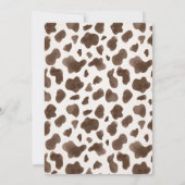 Cowboy Rodeo, eerste verjaardag hoe het Westen was Kaart (Achterkant)