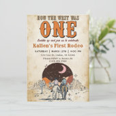 Cowboy Rodeo, eerste verjaardag hoe het Westen was Kaart (Staand voorkant)